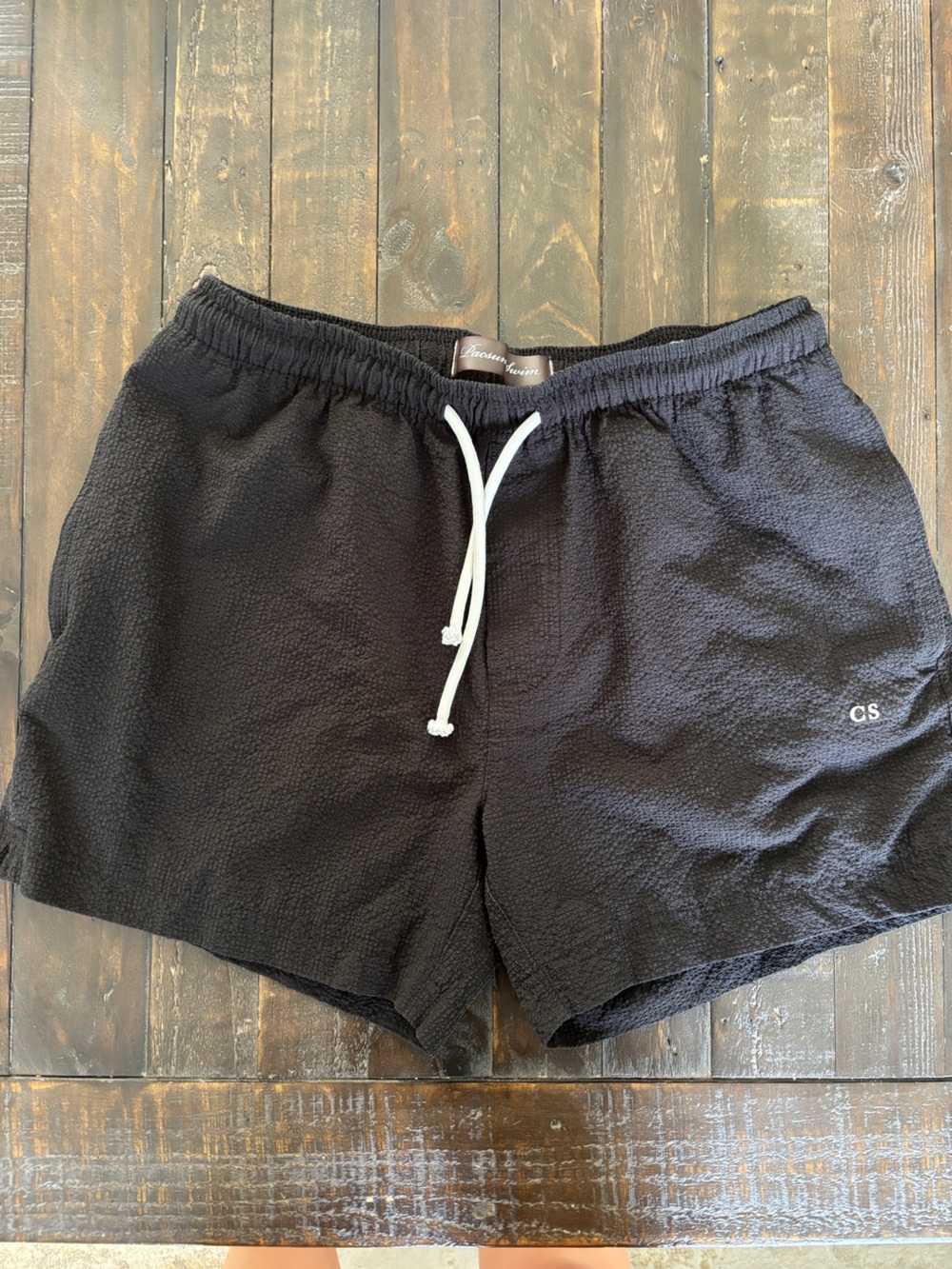 PacSun Black Swim Trunks Size Small